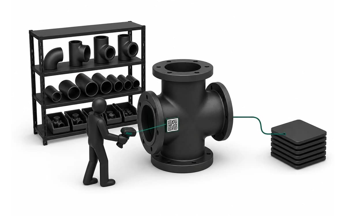 Verbindung von Produkt, Kennzeichnung und Produktdaten